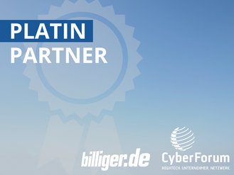 billiger.de wird neuer Sponsor des CyberForum in Karlsruhe