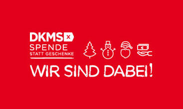 Spende statt Geschenke:  solute spendet 1.000 Euro an DKMS