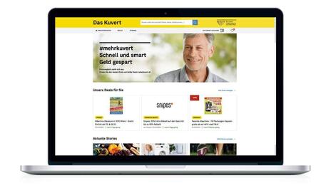 Onlineauftritt daskuvert.at Onlineauftritt daskuvert.at